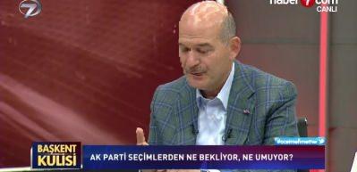 Bakan Soylu'dan Başkent Kulisi'nde &ouml;nemli a&ccedil;ıklamalar