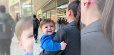 Hande Soral oğlu Ali ile gezmede! O eğlenceli anları paylaştı