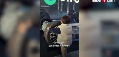 Togg’u ziyaret eden minik Selimhan yaşadığı heyecanı anlattı!