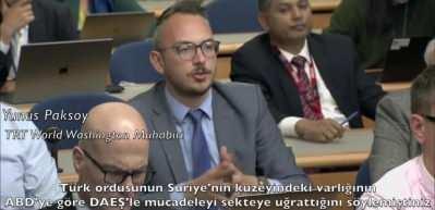 TRT World muhabirinden ABD'li S&ouml;zc&uuml;y&uuml; ka&ccedil;ırtan soru!