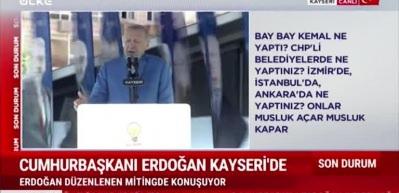 Cumhurbaşkanı Erdoğan doğal gaz indirimini Kayseri'den bildirdi...