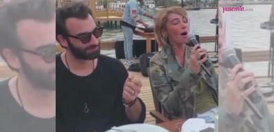 Bodrum'da Sıla r&uuml;zgarı! Canlı sesiyle "Yan benimle" s&ouml;yledi