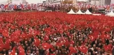 Cumhur İttifakı&rsquo;nın d&uuml;nyaya g&ouml;vde g&ouml;sterisi yapacağı İstanbul mitingine 1 g&uuml;n kaldı