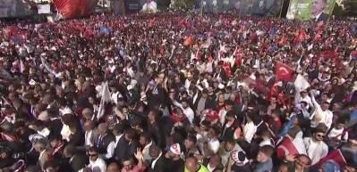 Cumhurbaşkanı Erdoğan Ordu mitinginde konuştu