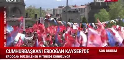 Kayseri'de rekor katılım geldi! Cumhurbaşkanı Erdoğan Kılı&ccedil;daroğlu'na g&ouml;ndermede bulundu...