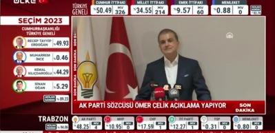 AK Parti S&ouml;zc&uuml;s&uuml; &Ccedil;elik, İmamoğlu'nun 13.Cumhurbaşkanı a&ccedil;ıklamasına tepki g&ouml;sterdi