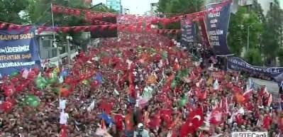 Millet AK Parti'yi Batman'da da yalnız bırakmadı! Mehmet Şimşek de oradaydı...