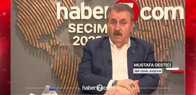 BBP lideri Destici "İmamoğlu Kılı&ccedil;daroğlu'nun adaylığını yutkunarak kab&uuml;l etmiştir" dedi