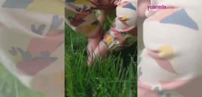 Hande Soral oğlu Ali'yi paylaştı! G&ouml;renler "aynı dayısı" yorumunu yaptı