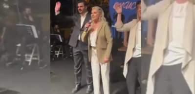 İzmir'de AK Parti'den miting havasında konser! Muazzez Ersoy Durmak yok, yola devam&rdquo; dedi