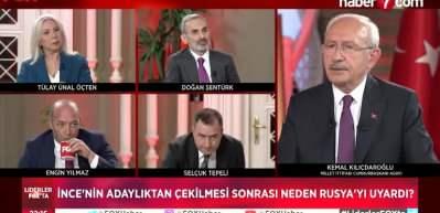 Kemal Kılı&ccedil;daroğlu'ndan miting itirafı! Muharrem İnce planı tutmadı