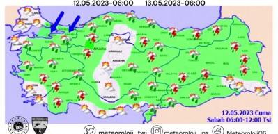 Meteoroloji uyardı! 13 il i&ccedil;in 'sarı alarm'...