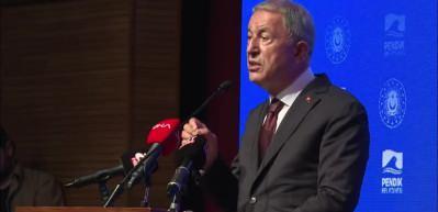 Bakan Akar duyurdu! Fırat Kalkanı b&ouml;lgesinde 6 ter&ouml;rist etkisiz hale getirildi