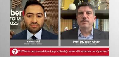 CHP'lilerin depremzedelere karşı kullandığı nefret dili tepkilerin odağında! Prof. Dr. Yasin Aktay o a&ccedil;ıklamaları yorumladı...