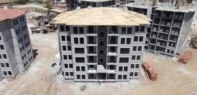 Deprem b&ouml;lgesindeki konutların durumu b&ouml;yle g&ouml;r&uuml;nt&uuml;lendi...&Ccedil;alışmaya devam...