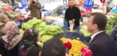 Ekrem İmamoğlu'nu İstanbul'da g&ouml;ren vatandaşlar şaşkına d&ouml;nd&uuml;