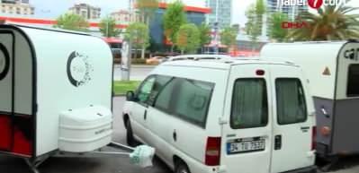 Kartal Sahil'de karavan işgali tartışması