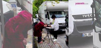 Nurg&uuml;l Yeşil&ccedil;ay'dan "Veda Mektubu" setinden eğlenceli paylaşım! "Alanur'un sa&ccedil;larını &ccedil;ok..."