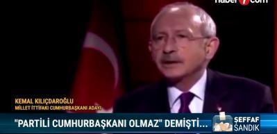 "Partili Cumhurbaşkanı olmaz" diyen Kılı&ccedil;daroğlu: Benim namusum ve şerefim bu kadar ucuz mu?
