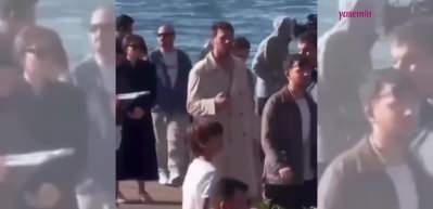 Aile dizisinden set arkası g&ouml;r&uuml;nt&uuml;leri! Kıvan&ccedil; Tatlıtuğ ve Serenay Sarıkaya...