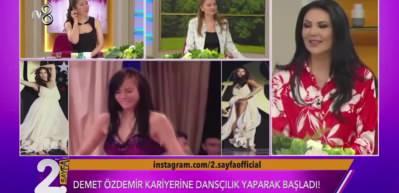 Ankaralı Ayşe'den yıllar sonra gelen Demet &Ouml;zdemir itirafı! 13 yıl &ouml;nce arkasında dans&ccedil;ılık yapan...