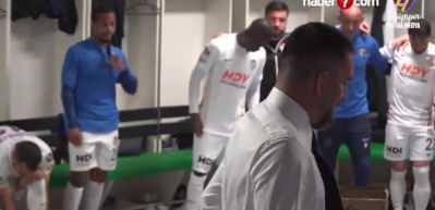 Arda Turan'ın galibiyet &ouml;ncesi yaptığı konuşma g&uuml;ndem oldu