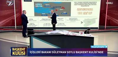 Bakan Soylu tek tek a&ccedil;ıkladı: 500 bin kişiyi &uuml;lkesine g&ouml;nderdik!