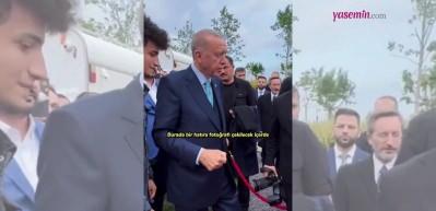 Başkan Erdoğan gen&ccedil;lerle buluştu! O renkli anlar beğeni topladı