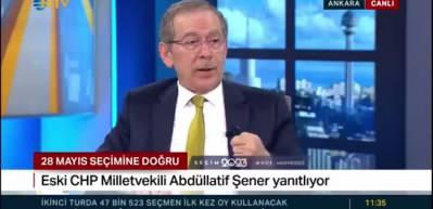 Chp'li Şener "Kılı&ccedil;daroğlu se&ccedil;ilirse kaos olur" dedi uyardı!