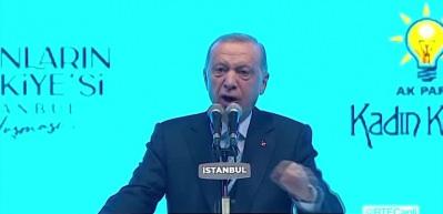 Cumhurbaşkanı Erdoğan'dan Ak Parti kadın kollarının etkinliğinde konuştu...