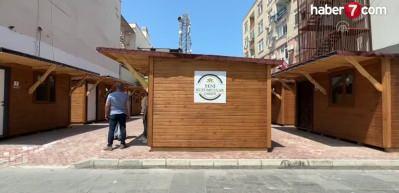 Hatay'da depremzede kuyumcular, ahşap prefabriklerde iş başı yapacak