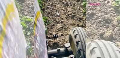 Yumurtalarını korumak i&ccedil;in trakt&ouml;r&uuml;n &ouml;n&uuml;nde duran anne kuş duygulandırdı!