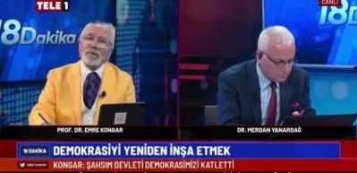 Emre Kongar'dan skandal s&ouml;zler: Bu demokrasi değil faşizmdir