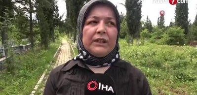 Bursa'da vefat eden &ccedil;ocuklarının mezarını paylaşamadılar!
