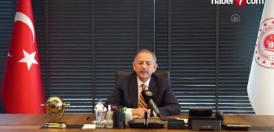 Bakan &Ouml;zhaseki memleketi Kayseri'de! 850 bin bağımsız birimi, h&uuml;k&uuml;met olarak yapmaktayız ifadelerini kullandı...