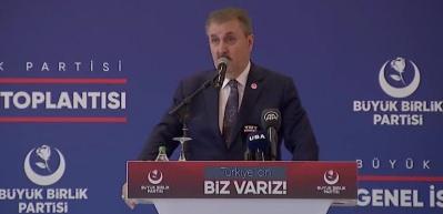 BBP lideri Destici 'Vakit kaybetmeyeceğiz' dedi ve tarihi a&ccedil;ıkladı