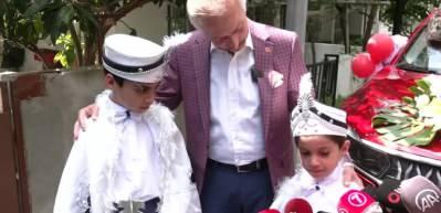 Bayrampaşa Belediyesi'nden &ccedil;ocuklara TOGG'lu s&uuml;nnet konvoyu