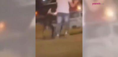 Kayseri'de g&ouml;renleri hayrete d&uuml;ş&uuml;ren anlar! Bozulan arabayı itmeye yardım eden k&ouml;pek...