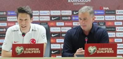 A Milli Takım b&uuml;y&uuml;k avantaj yakaladı! Galler engelini 2 golle ge&ccedil;ti...