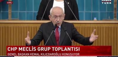 Kılı&ccedil;daroğlu grup toplantısında yine esti g&uuml;rledi! 16'lı masa kuracağım