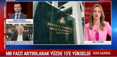 Merkez Bankası faiz kararını a&ccedil;ıkladı