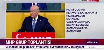 MHP lideri yerel se&ccedil;imleri işaret etti "CHP'nin y&ouml;netimindeki şehirler haysiyete kavuşmalıdır' dedi