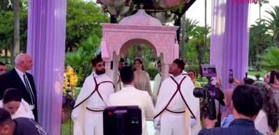 Murat Yıldırım kızı Miray i&ccedil;in Fas'ta d&uuml;ğ&uuml;n yaptı! B&ouml;ylesi daha &ouml;nce g&ouml;r&uuml;lmedi