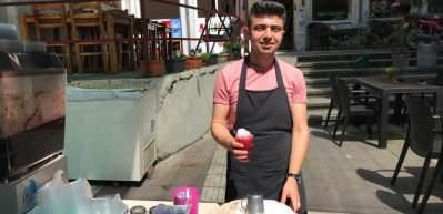 1150 Rakıma G&ouml;m&uuml;len Kar, Yaz Mevsiminde Serinlik Sağlıyor