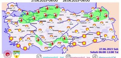 Meteoroloji Kurban Bayramı'ndaki hava durumunu a&ccedil;ıkladı! İşte sağanak beklenen iller...