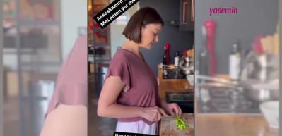 Nurg&uuml;l Yeşil&ccedil;ay'dan ti'ye alan paylaşım! B&ouml;yle taklit etti