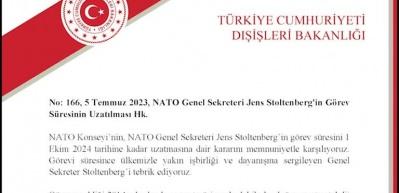 Dışişleri Bakanlığından Stoltenberg a&ccedil;ıklaması