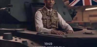 Erdoğan NATO'nun yapay zeka videosuna damga vurdu! SİHA &ouml;n&uuml;nde poz verdi