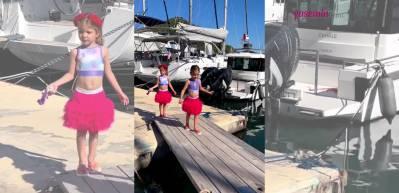 Pelin Akil ikiz kızlarının sevimli hallerini paylaştı: "İlk parmak arası terlik deneyimi"