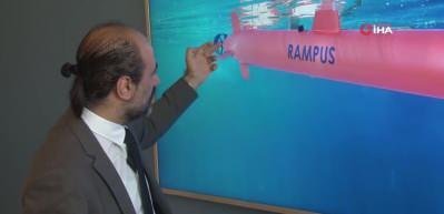 Suyun altında kullanılan gizli keşif silahı 'RAMPUS'